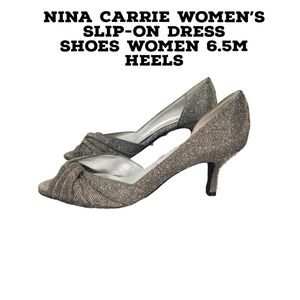Nina Carrie Women's Slip-on Dress Shoes Women 6.5M Heels